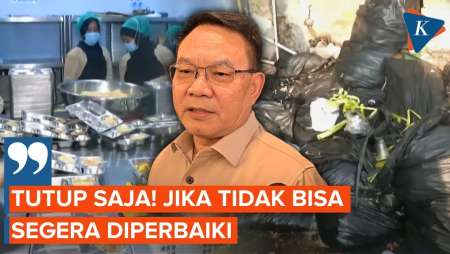 Ada Belatung Dan Sampah Di Dapur MBG, KSP Dudung: Tutup Saja Kalau Tak Diperbaiki!