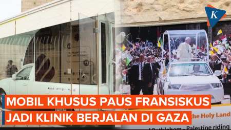 Mobil Khusus Paus Fransiskus Diubah Jadi Klinik Berjalan Untuk Gaza