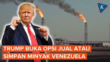 AS Kuasai Minyak Sitaan Dari Venezuela, Trump Siap Jual Atau Simpan