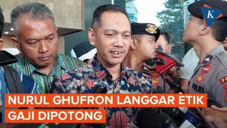 Langgar Etik, Wakil Ketua KPK Nurul Ghufron Dihukum Potong Gaji