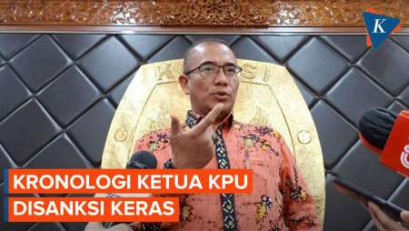 Kronologi Ketua KPU Dijatuhi Sanksi Peringatan Keras oleh DKPP