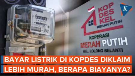 Bayar Listrik lewat Koperasi Merah Putih Diklaim Lebih Murah, Berapa Biayanya?