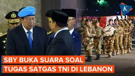 SBY Terangkan Mandat Satgas TNI Di Lebanon, Soroti Pergeseran Zona Tugas