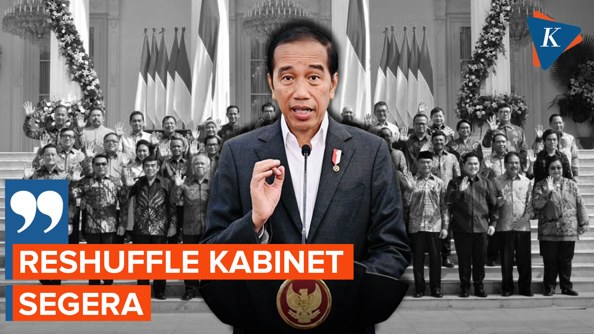 Jokowi Tegaskan Segera Reshuffle Kabinet