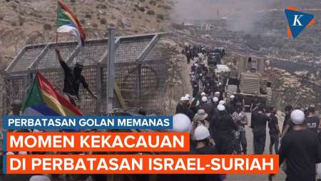 Momen Ribuan Warga Druze Terobos Perbatasan Menuju Suriah, Netanyahu: Pulanglah!