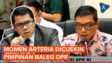 Interupsi Arteria Dahlan Tak Ditanggapi Pimpinan Baleg DPR Saat Bahas RUU Pilkada