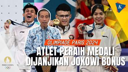 Jokowi Pastikan Ada Bonus untuk Atlet Peraih Emas Olimpiade Paris