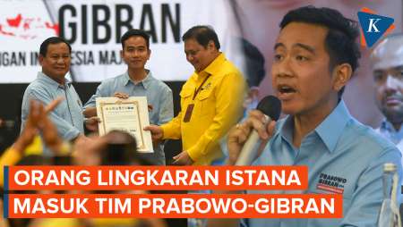 Orang-orang Lingkaran Istana yang Masuk Tim Kampanye Prabowo-Gibran