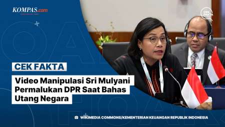 Video Manipulasi Sri Mulyani Permalukan DPR Saat Bahas Utang Negara