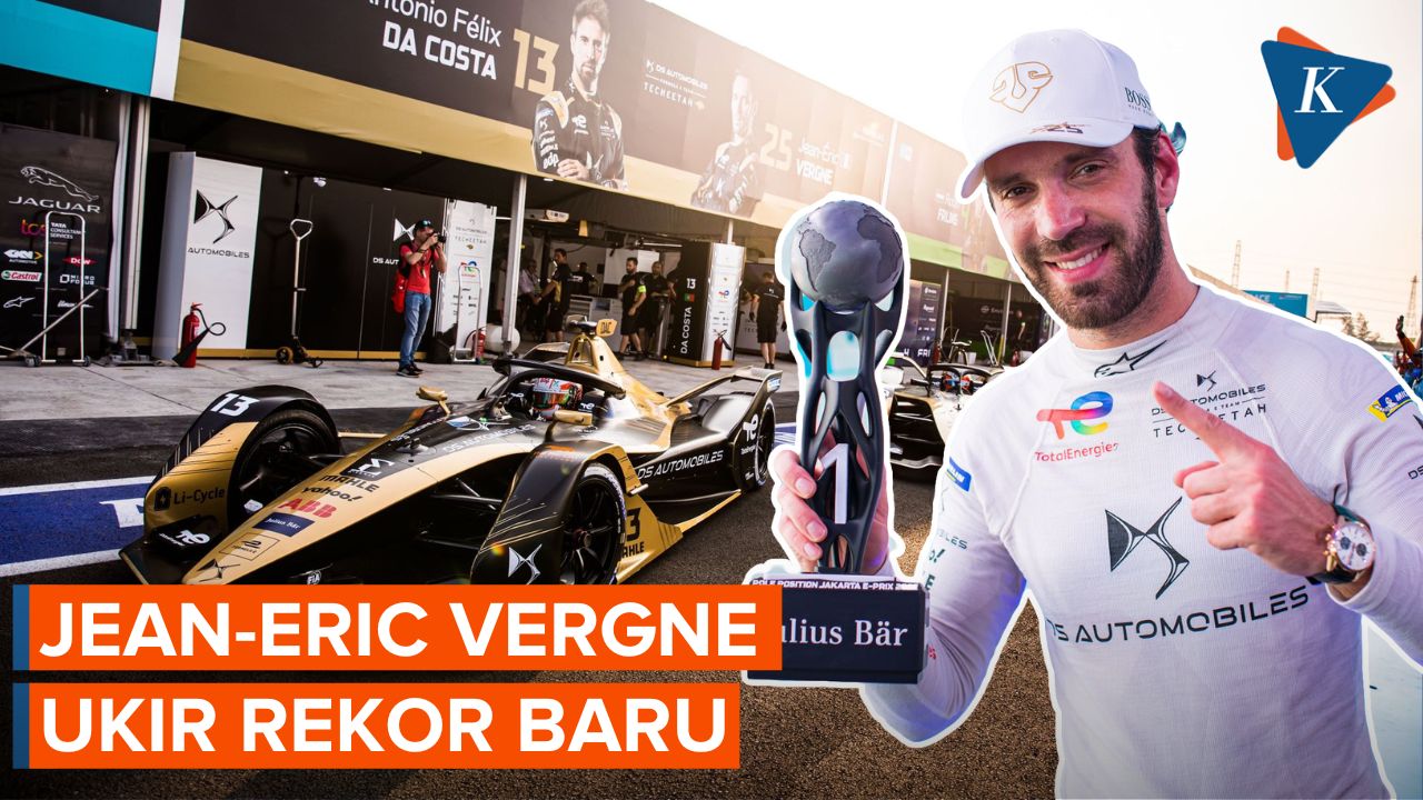 Jean-Eric Vergne Tercepat di Kualifikasi Formula E Jakarta hingga Ukir Rekor