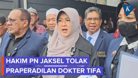 Praperadilan Dokter Tifa Ditolak Hakim