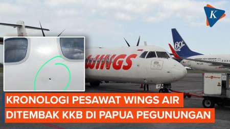 Kronologi Pesawat Wings Air Ditembak KKB Saat Mendarat di Papua Pegunungan