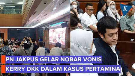 PN Jakpus Gelar Nobar Vonis Kerry Dkk Dalam Kasus Pertamina
