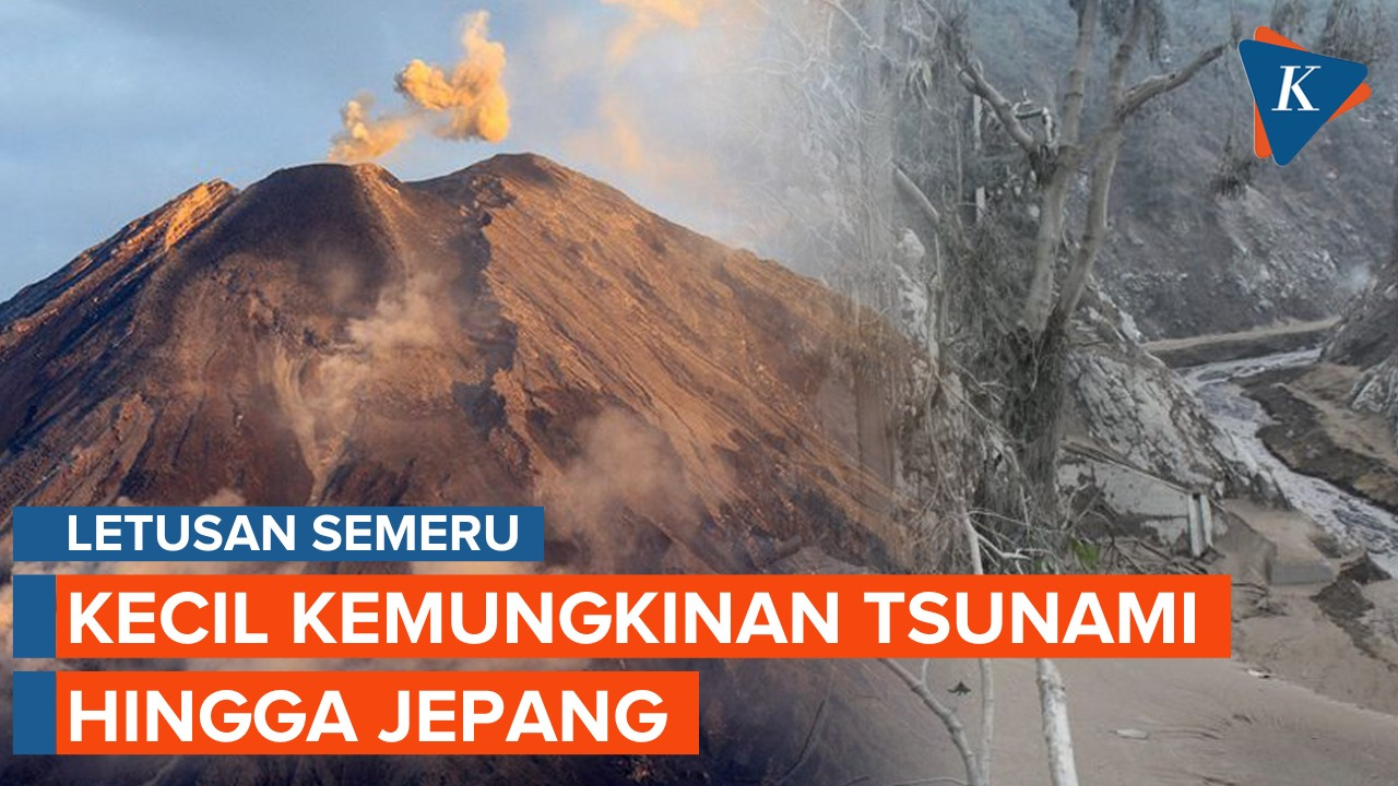 BNPB Sebut Letusan Gunung Semeru Tidak Menyebabkan Tsunami hingga Jepang