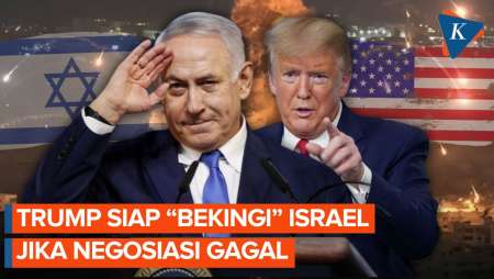 Jika Negosiasi Gagal, Trump Dukung Israel Serang Iran?