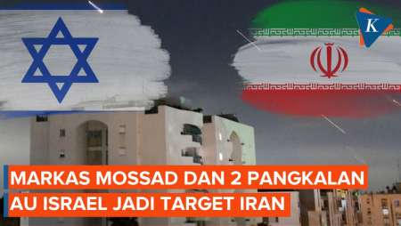 Sasaran Iran di Israel: Markas Mossad dan 2 Pangkalan AU Israel