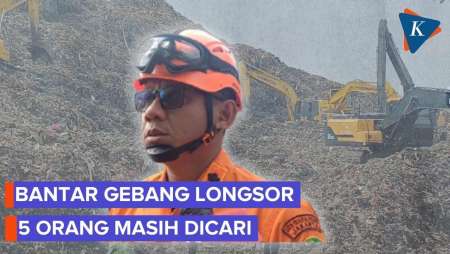 Longsor TPA Bantargebang, 9 Orang Diduga Jadi Korban