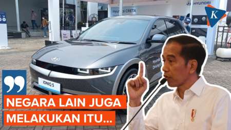 Alasan Jokowi Beri Subsidi Mobil Listrik Besar-besaran