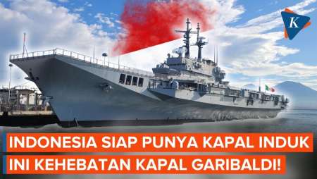 Indonesia Bersiap Sambut Kapal Induk Pertama, Apa Keistimewaan Garibaldi?