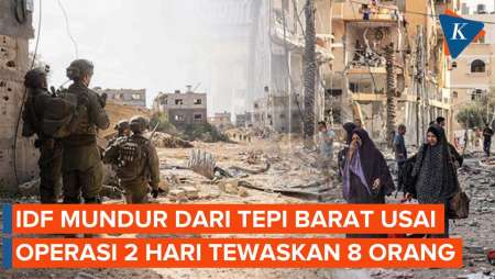 Israel Mundur dari Jenin Tepi Barat Usai Tewaskan 8 Orang dan Hancurkan Infrastruktur