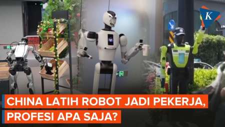China Kini Latih Robot Untuk Masuk Dunia Kerja, Profesi Apa Saja Yang Disasar?