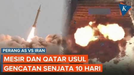 Mesir Dan Qatar Usulkan Gencatan Senjata 10 Hari Ke AS-Iran