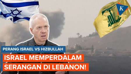 Kian Panas! Israel Perdalam Serangan di Lebanon, Hizbullah Jadi Target