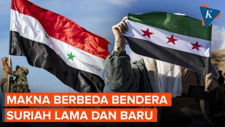 Bendera Suriah Lama dan Baru: Beda Warna dan Bintang, Begini Maknanya