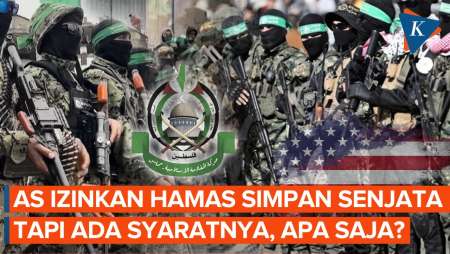 AS Izinkan Hamas Simpan Senjatanya Dengan Syarat Khusus, Apa Saja?