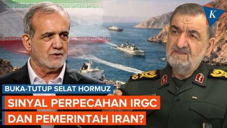 Sinyal Perpecahan IRGC Dan Pemerintah Iran Di Balik Buka-Tutup Selat Hormuz