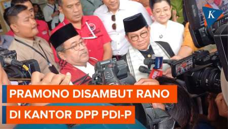 Momen Pramono Anung Bertemu Rano Karno Sebelum Daftar Pilkada Jakarta