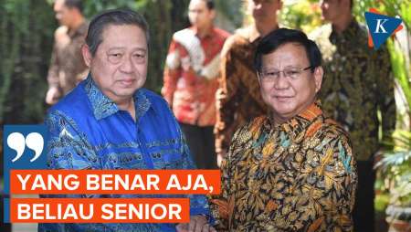 Prabowo Segan Memasukkan SBY ke Tim Pemenangan