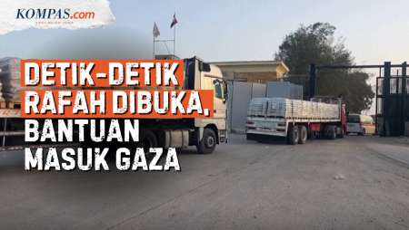 Detik-detik Rafah Kembali Dibuka, Bantuan Mengalir Masuk Gaza