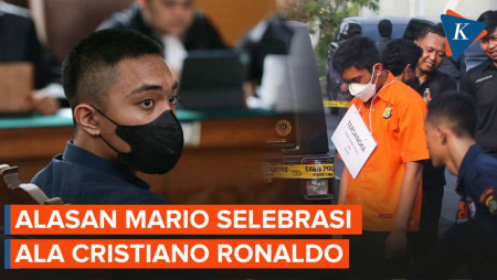 Jaksa Tanyakan Arti Selebrasi Cristiano Ronaldo, Mario Dandy: Saya Kesal