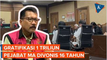 Terima Rp 1 Triliun, Eks Pejabat MA Zarof Ricar Divonis 16 Tahun Penjara