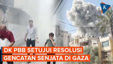 DK PBB Setujui Resolusi Gencatan Senjata di Gaza