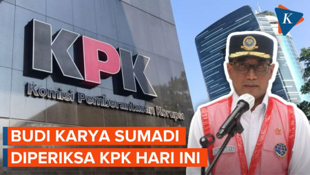 KPK Panggil Menhub Budi Karya Terkait Dugaan Korupsi Pembangunan Jalur Kereta