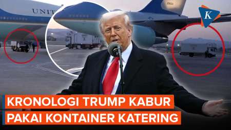Terbongkar! Taktik Rahasia Trump Keluar Dari Turkiye Pakai Kontainer Katering Akibat Ancaman Iran
