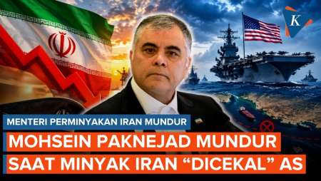 Iran Ditinggal Menteri Perminyakannya, Tertekan Blokade AS?