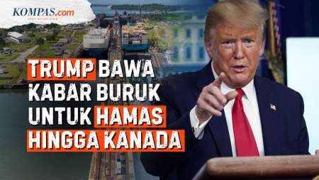 Ambisi dan Ancaman Trump, dari Hamas hingga Kanada