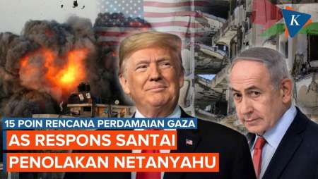 Respons AS Usai Netanyahu Tolak 15 Poin Rencana Perdamaian Gaza