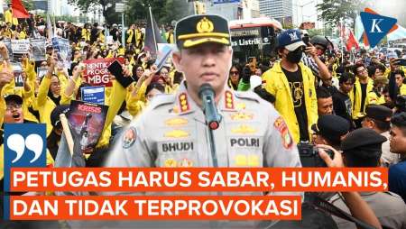 3.588 Personel Dikerahkan Kawal Aksi Mahasiswa, Kapolda Metro Jaya Tegaskan Pendekatan Humanis