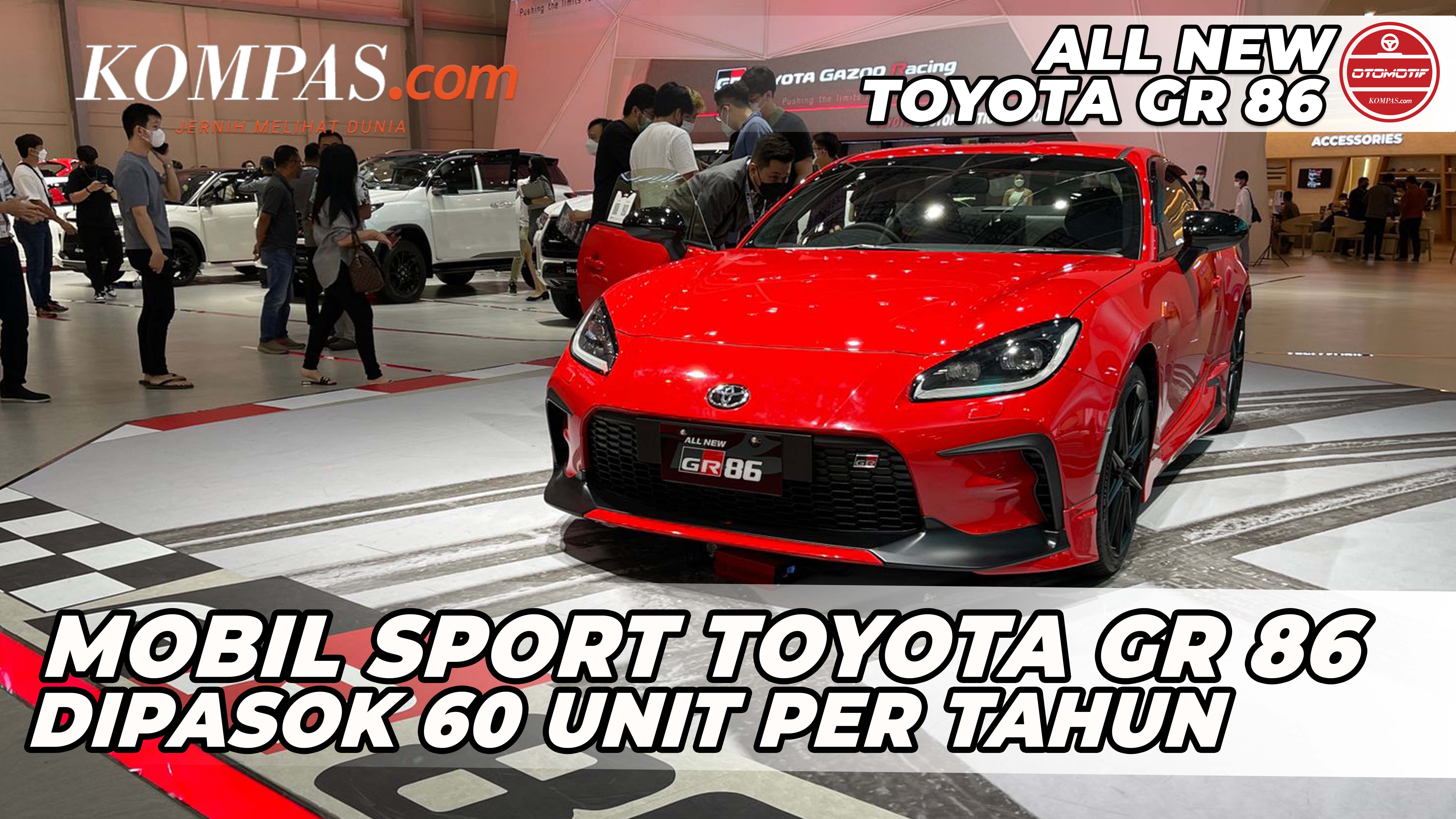 FIRST IMPRESSION | TOYOTA GR 86 | Mobil Sport Toyota 86 GR Dipasok 60 Unit per Tahun