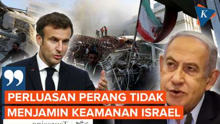 Emmanuel Macron: Perang Gaza dan Lebanon Tidak Untungkan Israel!