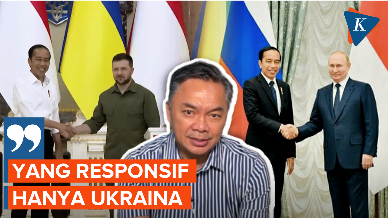 Misi Perdamaian Jokowi untuk Ukraina dan Rusia, Apakah Berhasil?