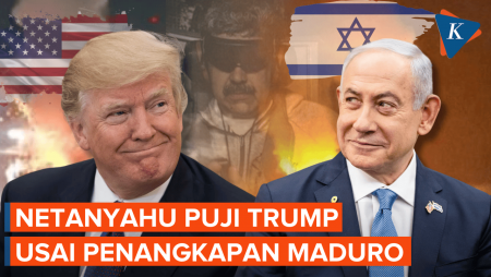 AS Berhasil Tangkap Maduro, Netanyahu Sampaikan Pujian Untuk Trump