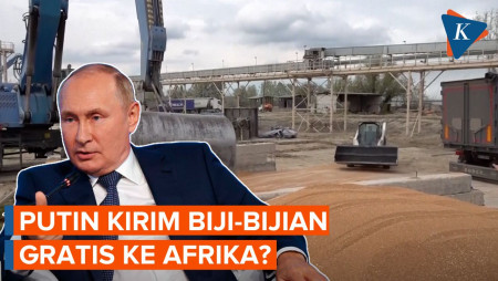 Putin Klaim Akan Kirim Biji-bijian ke Afrika Gratis