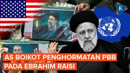 AS Boikot Peringatan Meninggalnya Presiden Iran Ebrahim Raisi di PBB