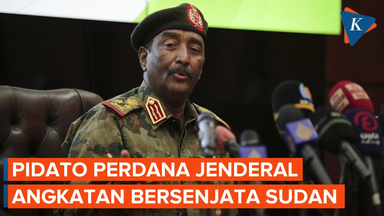 Isi Pidato Perdana Komandan Militer Sudan di Tengah Perang Saudara