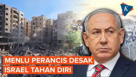 Kunjungi Beirut di Tengah Serangan, Menlu Perancis: Saya Mendesak Israel Tahan Diri